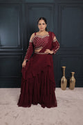 Mehrunisa Royale Sharara Saree