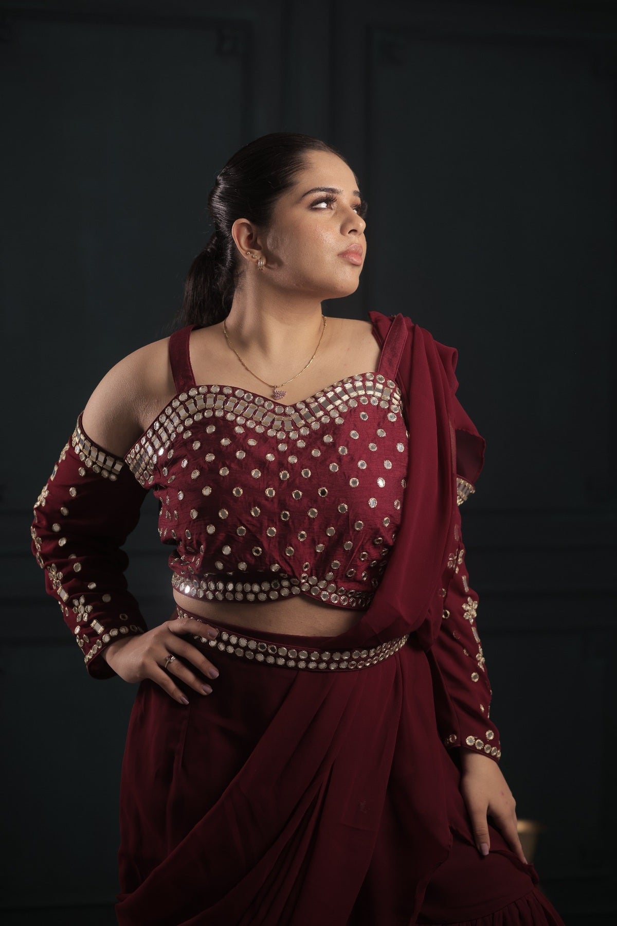 Mehrunisa Royale Sharara Saree