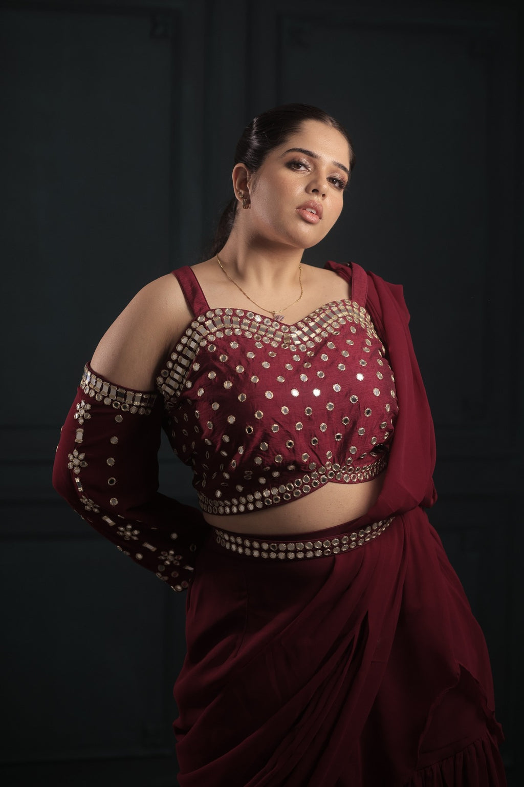 Mehrunisa Royale Sharara Saree