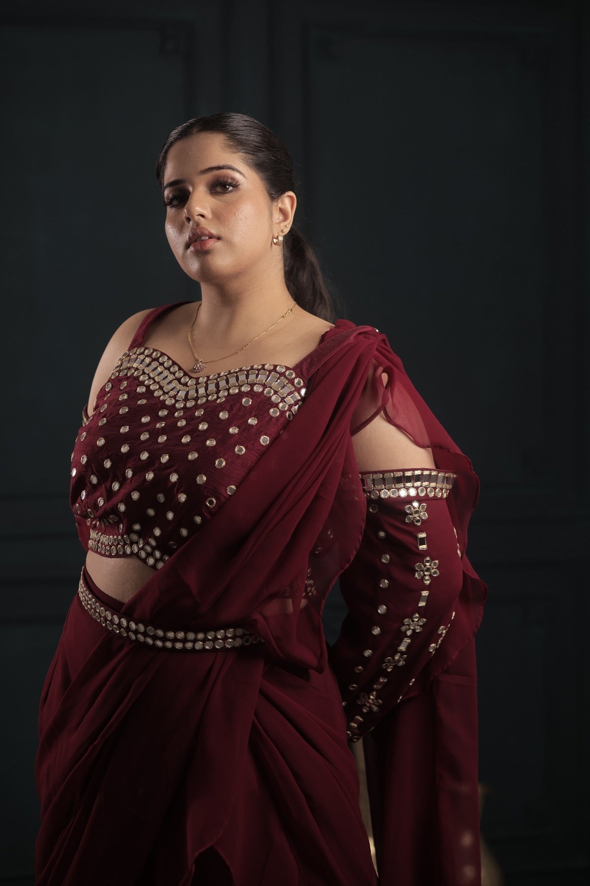 Mehrunisa Royale Sharara Saree