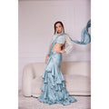 Celeste Butterfly Lehenga Saree