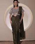 Zariah Olive Saree