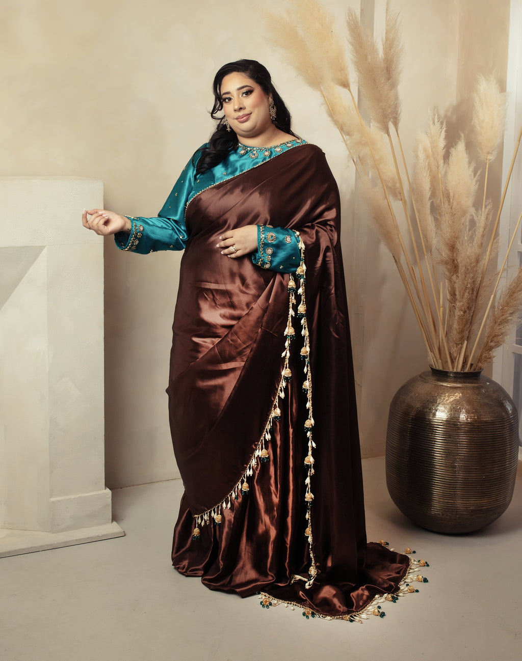 Heena – Jhumka Luxe Saree