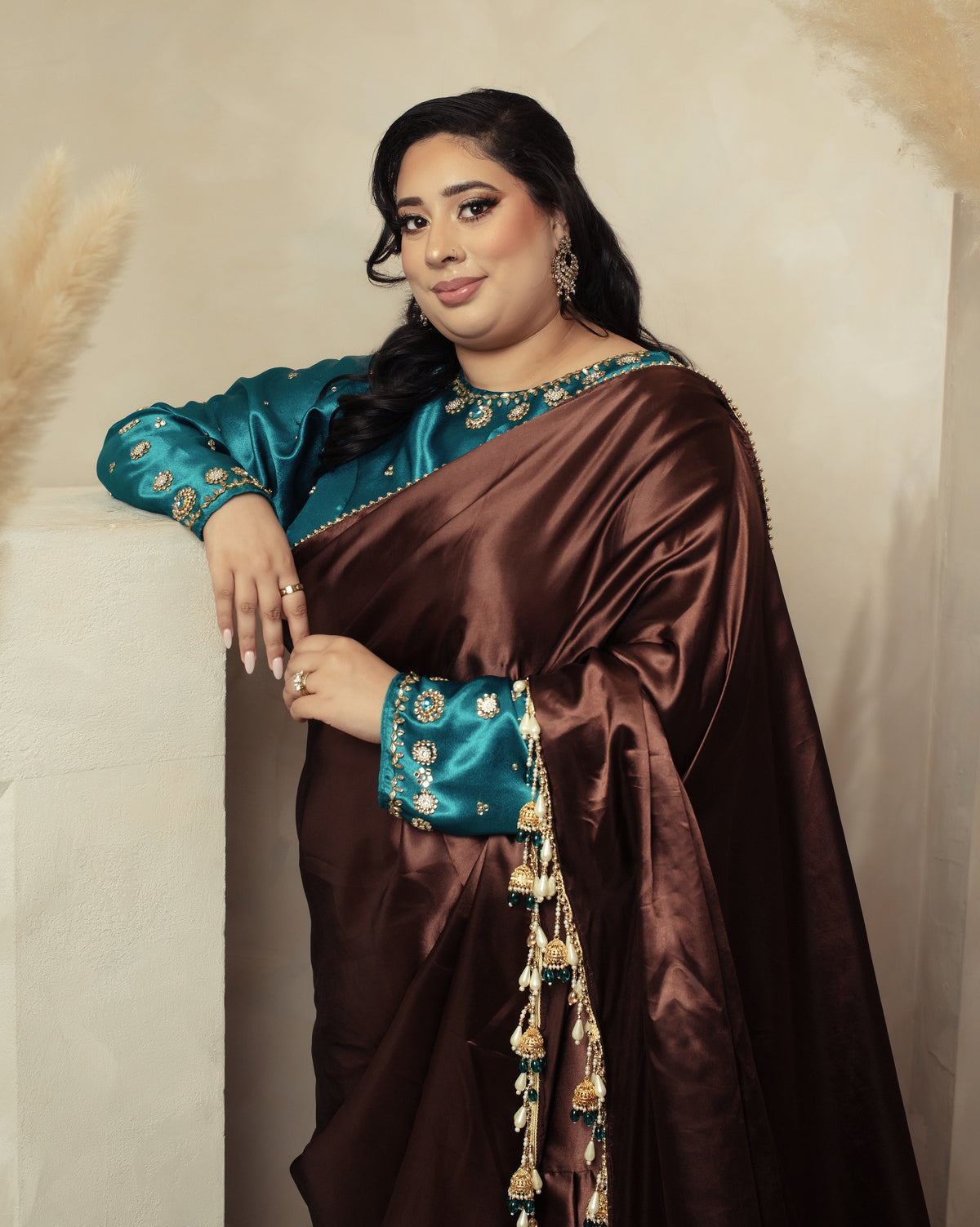Heena – Jhumka Luxe Saree