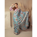 Anisa – Pastel Bloom Saree